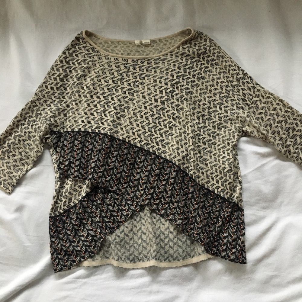 Patterned Tulip Sweater